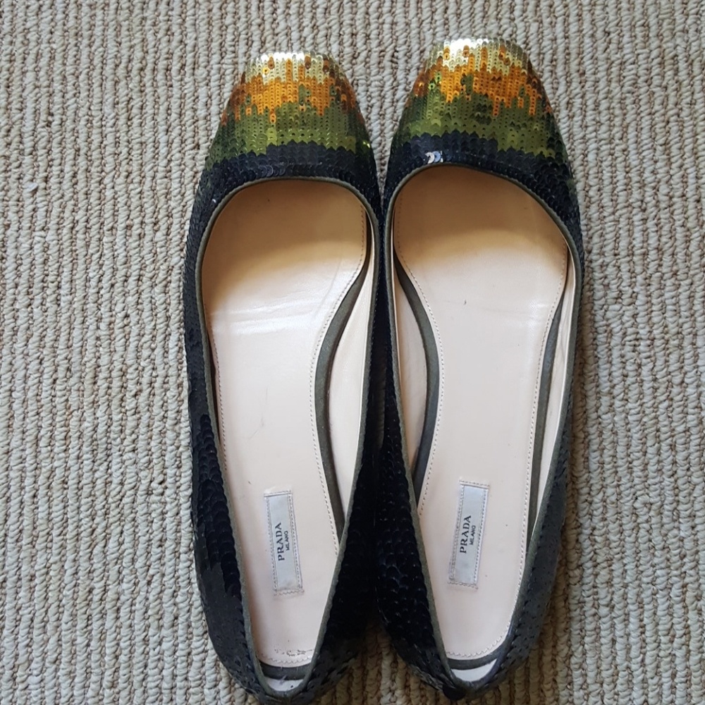Prada ballet flats